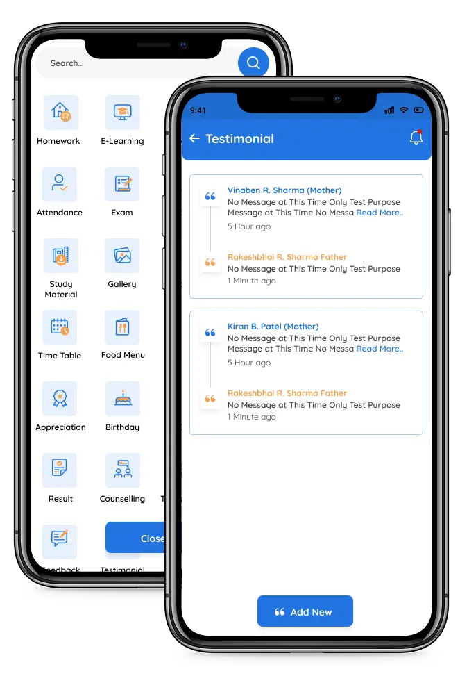 Testimonials Management System