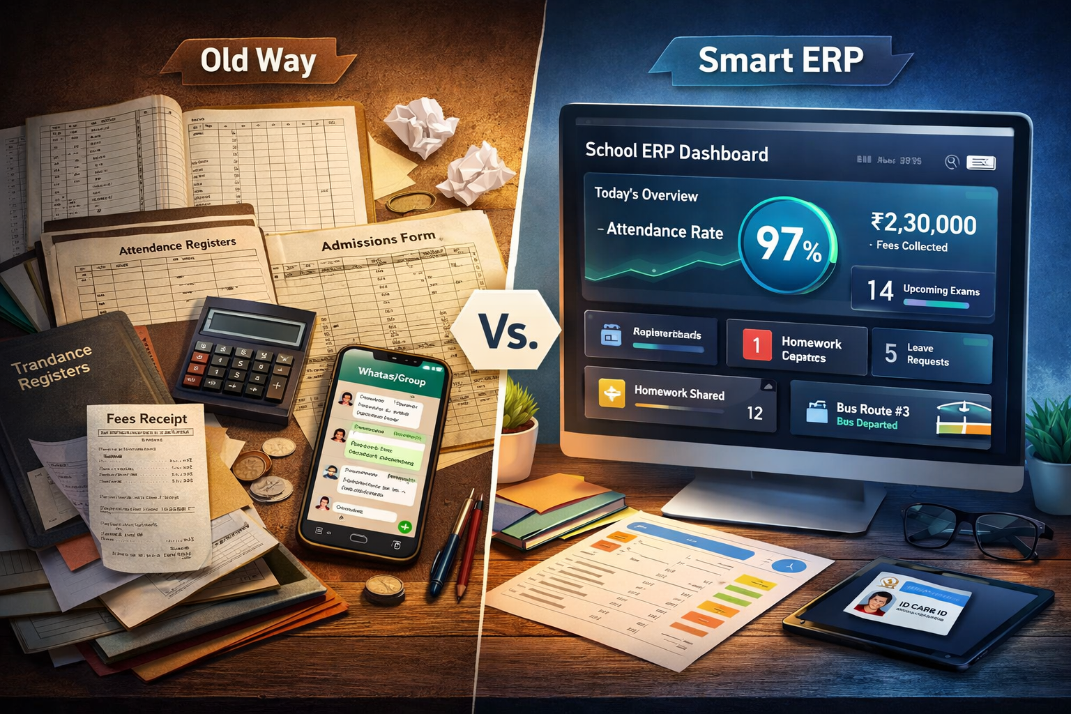 What is School ERP Software? Complete Guide for Indian Schools 2026 | Campus On Click