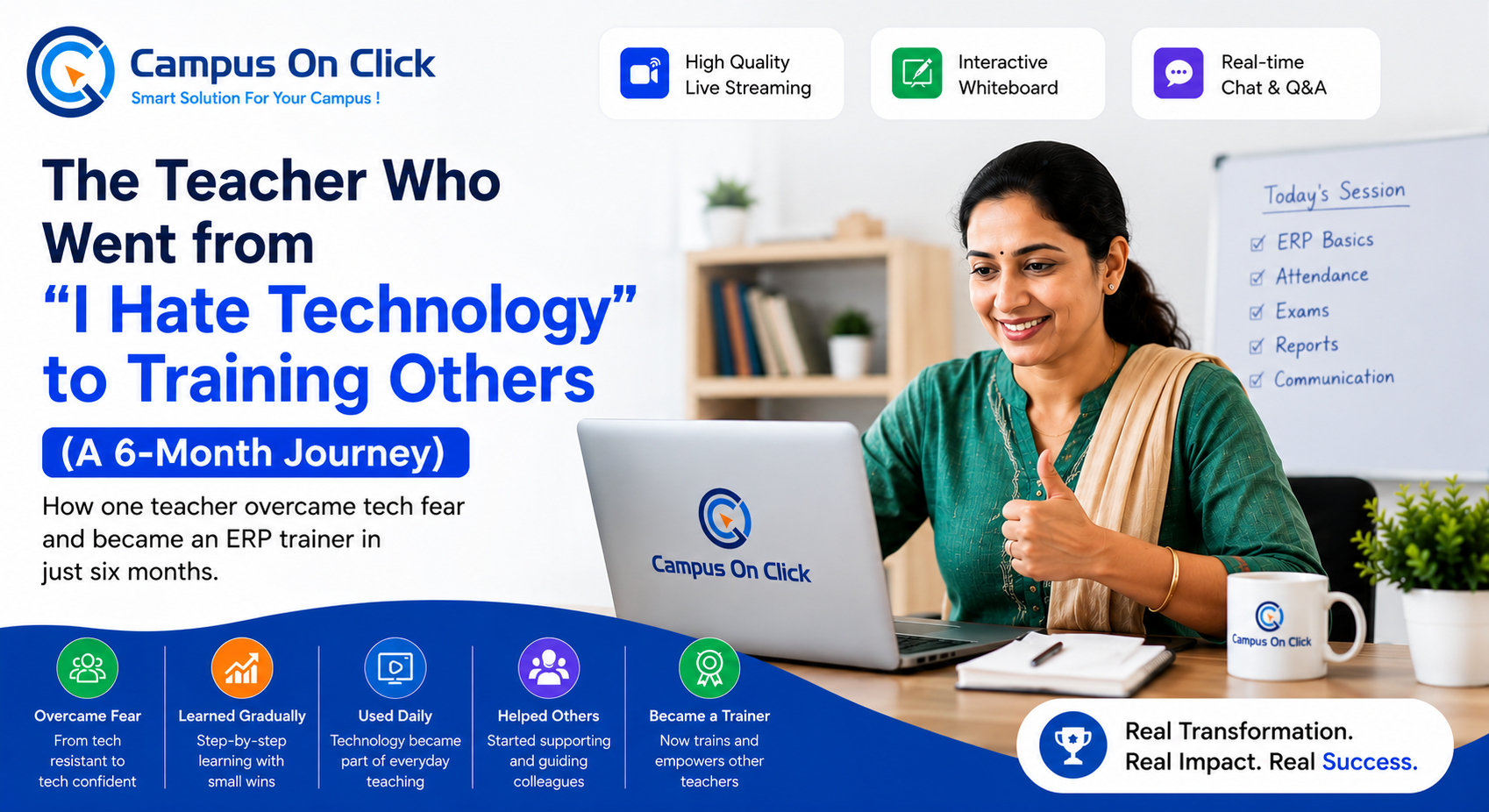 Teacher Technology Adoption: A 6-Month Success Story