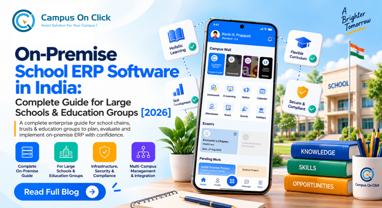 On-Premise School ERP Software in India: Complete Guide for Large Schools & Education Groups