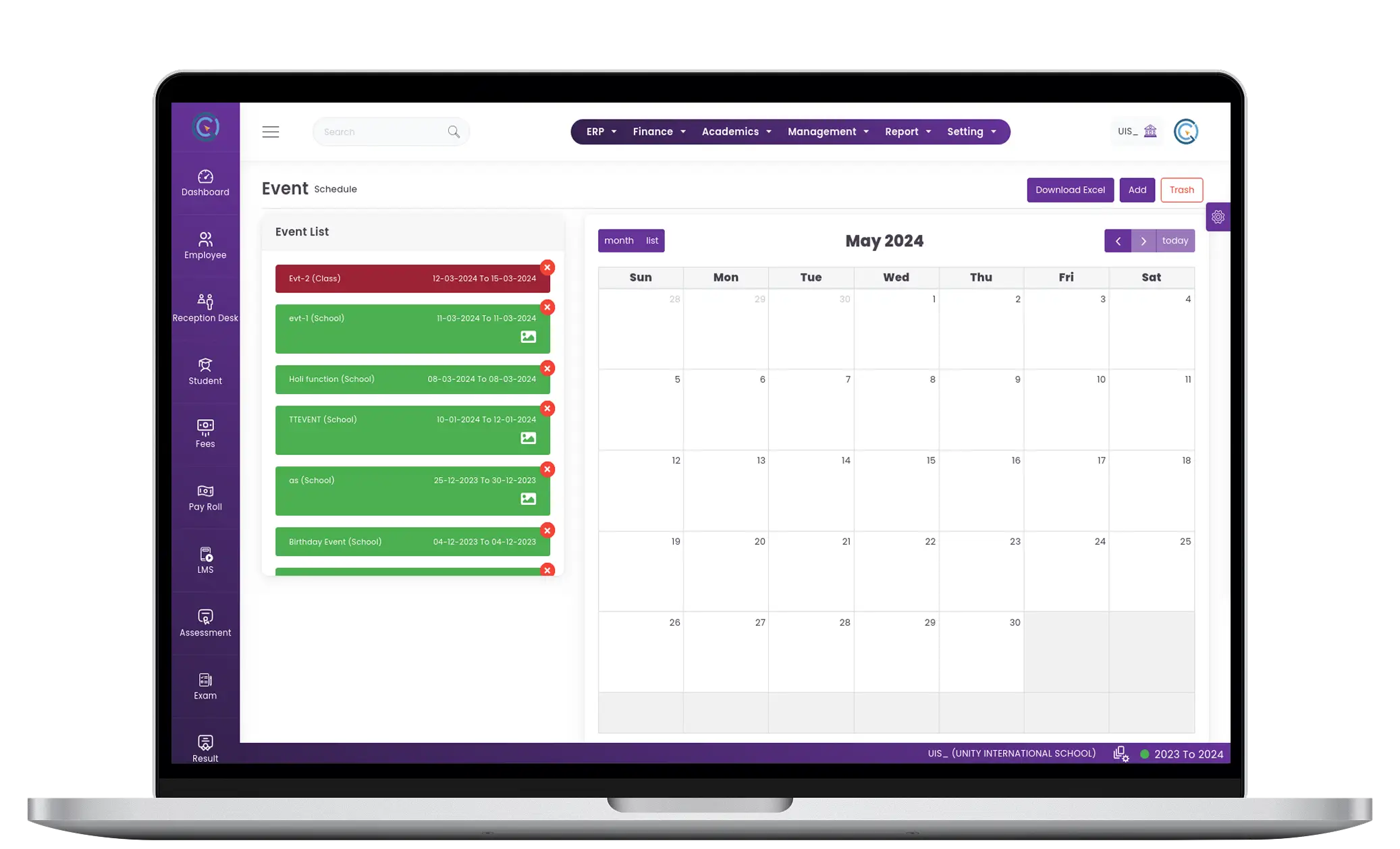 Event Calendar Management System Event Calendar Management System