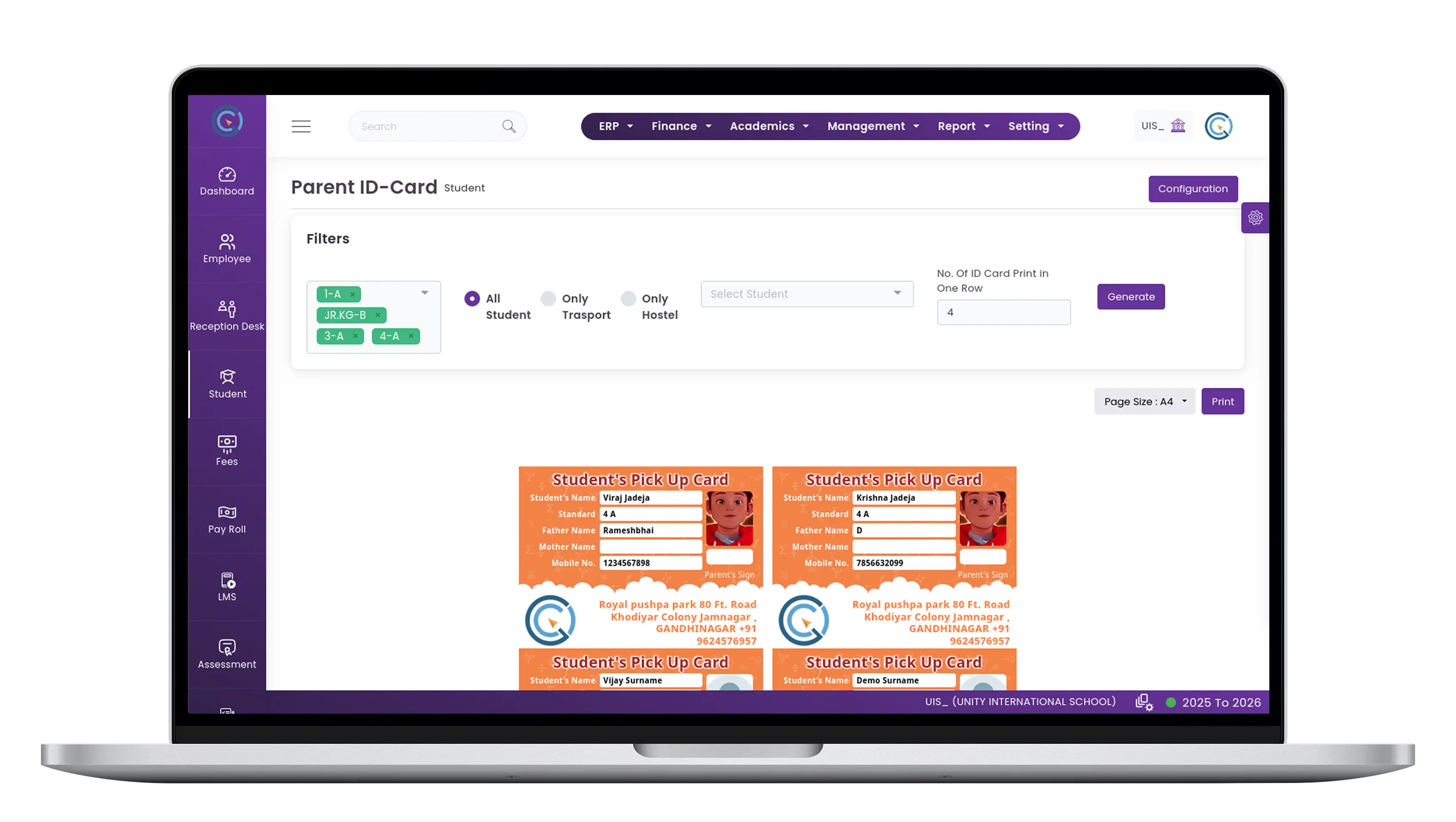 Enhance Campus Security with an Automated Parent Card System Enhance Campus Security with an Automated Parent Card System