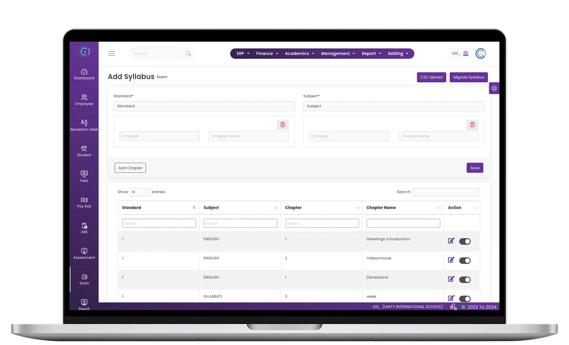 Effortless Syllabus Management for Schools 