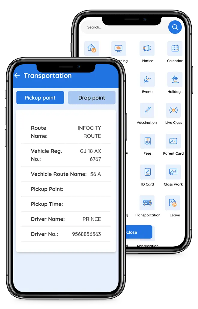 School Transportation Management System School Transportation Management System