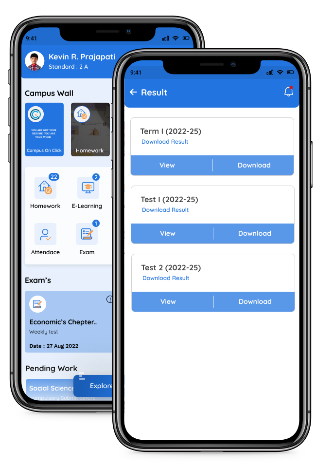 Result Generation
                                Management System App