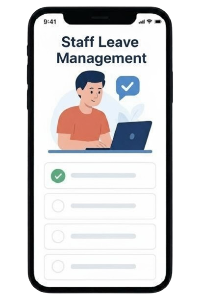 Smart Staff Leave
                                Management System App
