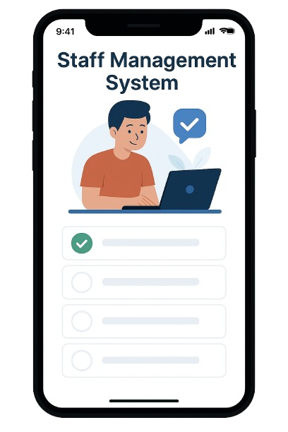 Staff
                                Management System App