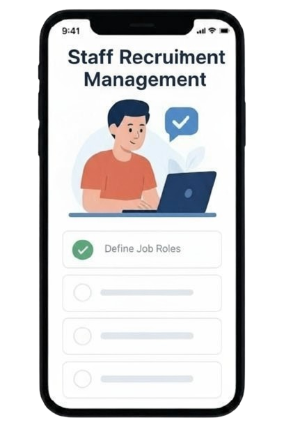 Staff Recruitment
                                Management System App