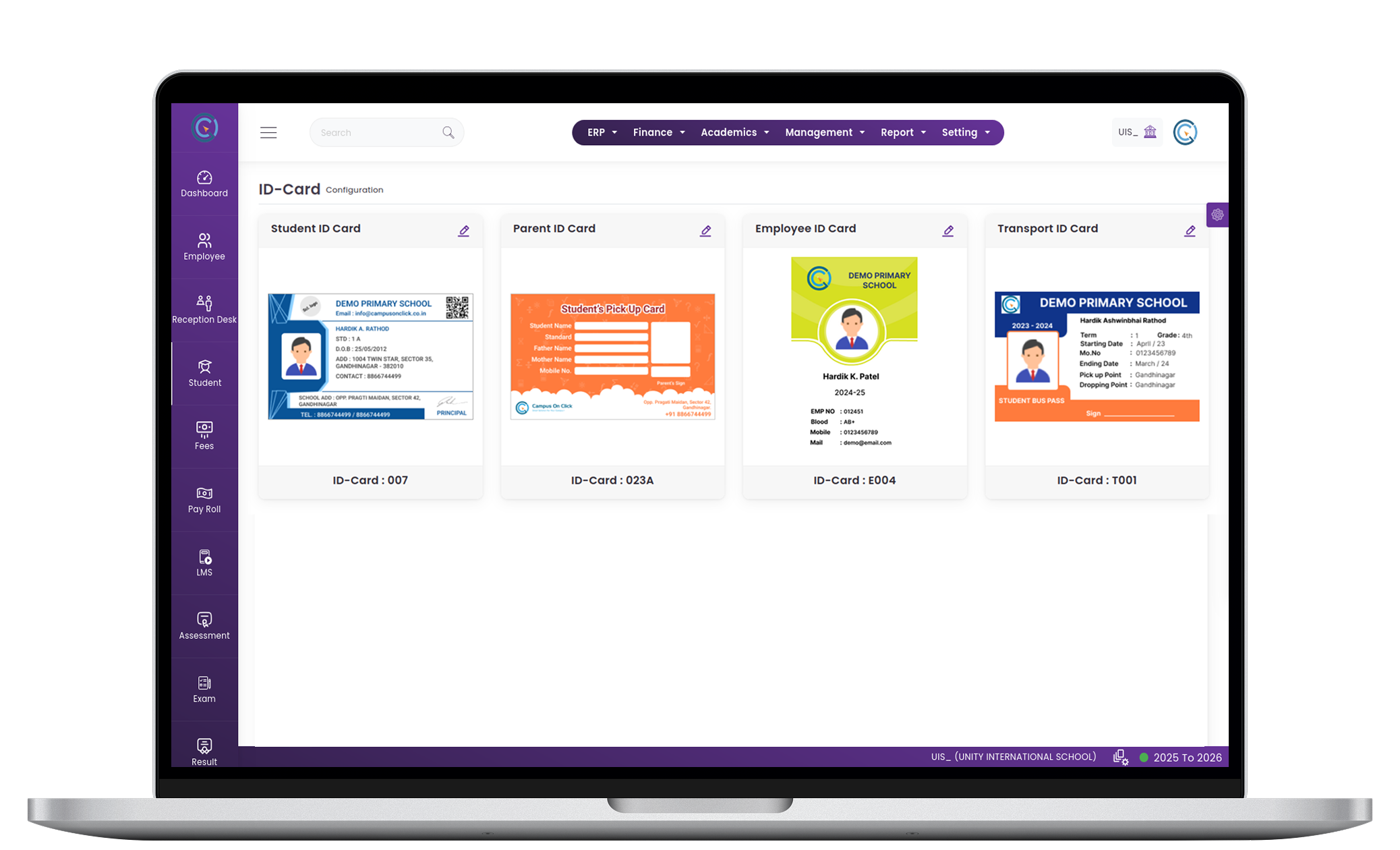 i-Card Generation Management System